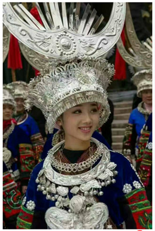 Miao Minority Silver Ornaments