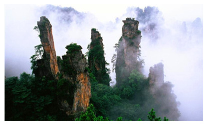 Tianzi Mountain