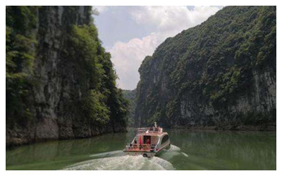 茅岩河平湖游