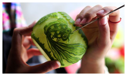 Jingzhou carved preserved fruit