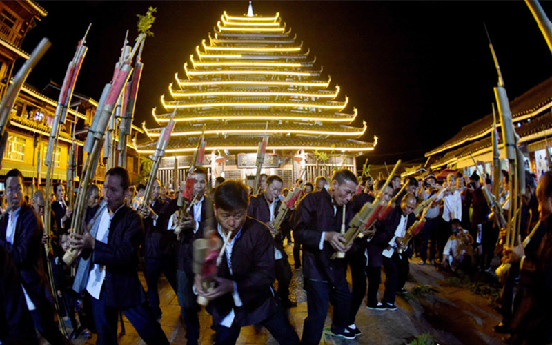 Romantic Sanjiang Dong Village