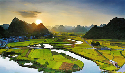 Fantastic Scenery of Li River