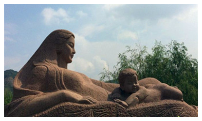 Yellow River Mother Sculpture