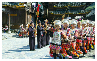 Xinqiao Short Skirts Miao Village