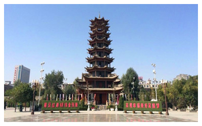 Zhangye Wooden Pogota Temple 