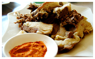 Gansu Food from Tibetan Area 