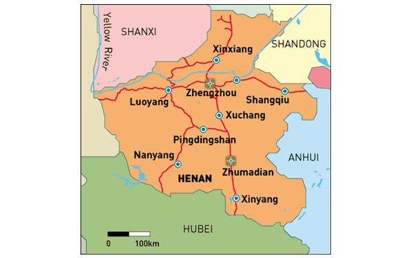 Henan Tour Maps