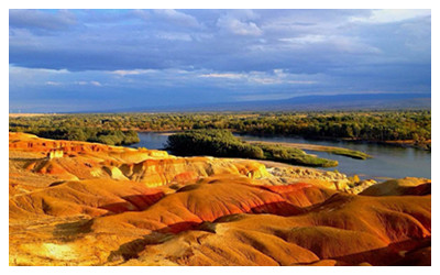 Colorful Beach Scenic Area