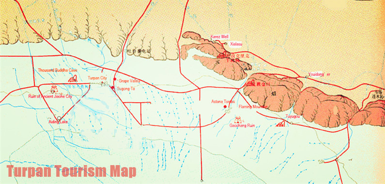 Turpan Maps