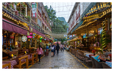 Food Streets in Guilin