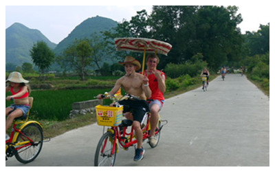 Biking tour in Guilin