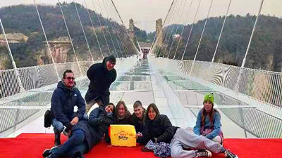 The Johnson & Lane Family tour in Zhangjiajie